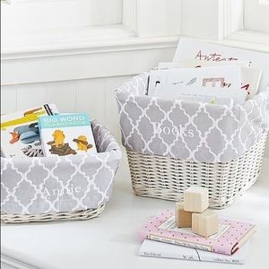 Pottery Barn Kids Addison Sabrina Basket Liner